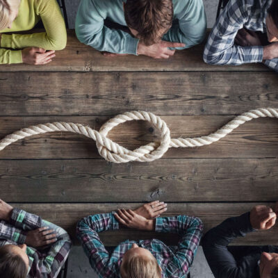 Ausbildung in Mediation bei Streit Entknoten, Titelbild